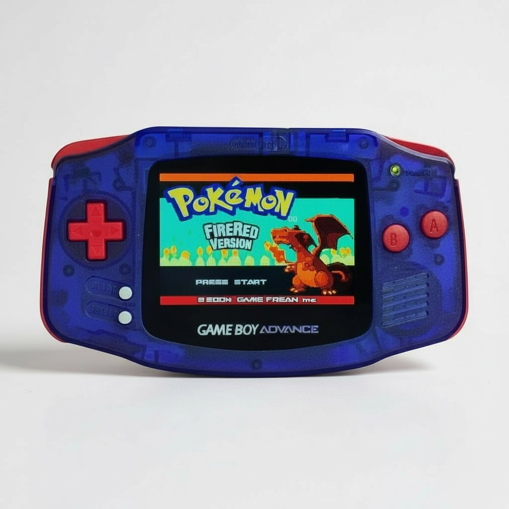 Modded Game Boy Advance Console