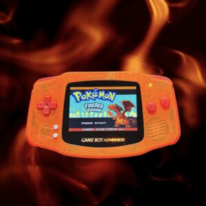 Modded Game Boy Advance Console: Comes with V5 Laminated Backlit Display and Rechargeable USB-C Battery Module (Built to Order)