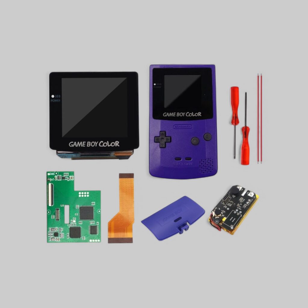 Touch Screen Mod Hispeedido GBC AMOLED Touch Screen Backlight Mod Kit (Soldering/Drop in ...